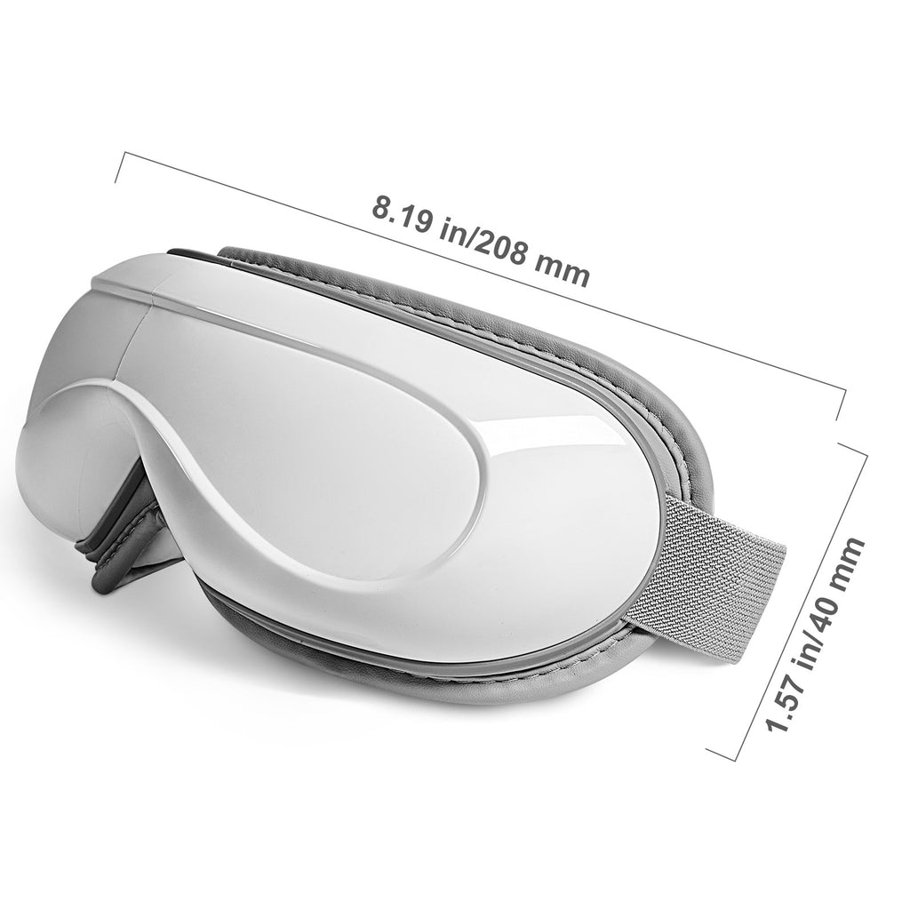 DuskEase eye massager, folded view