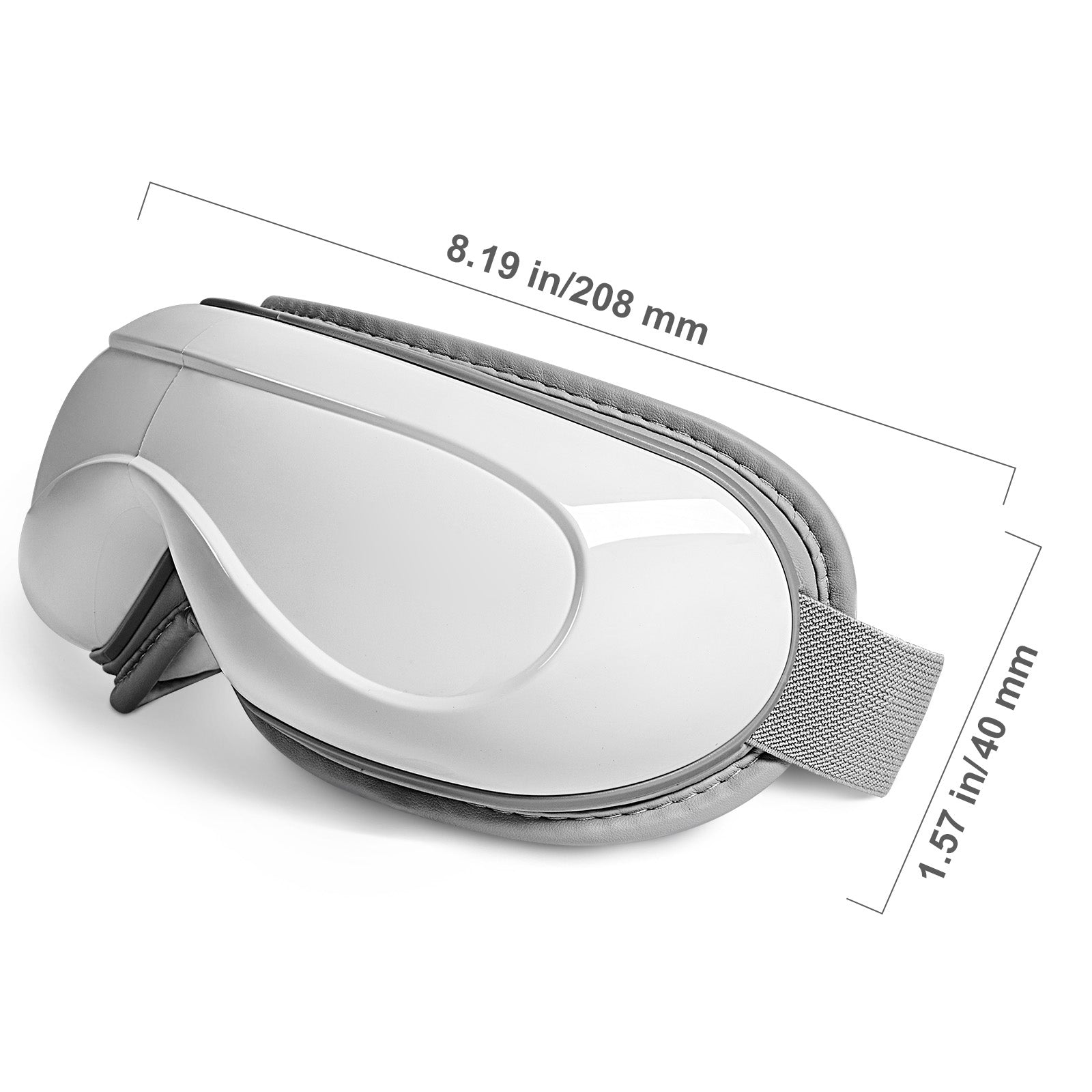DuskEase eye massager, folded view