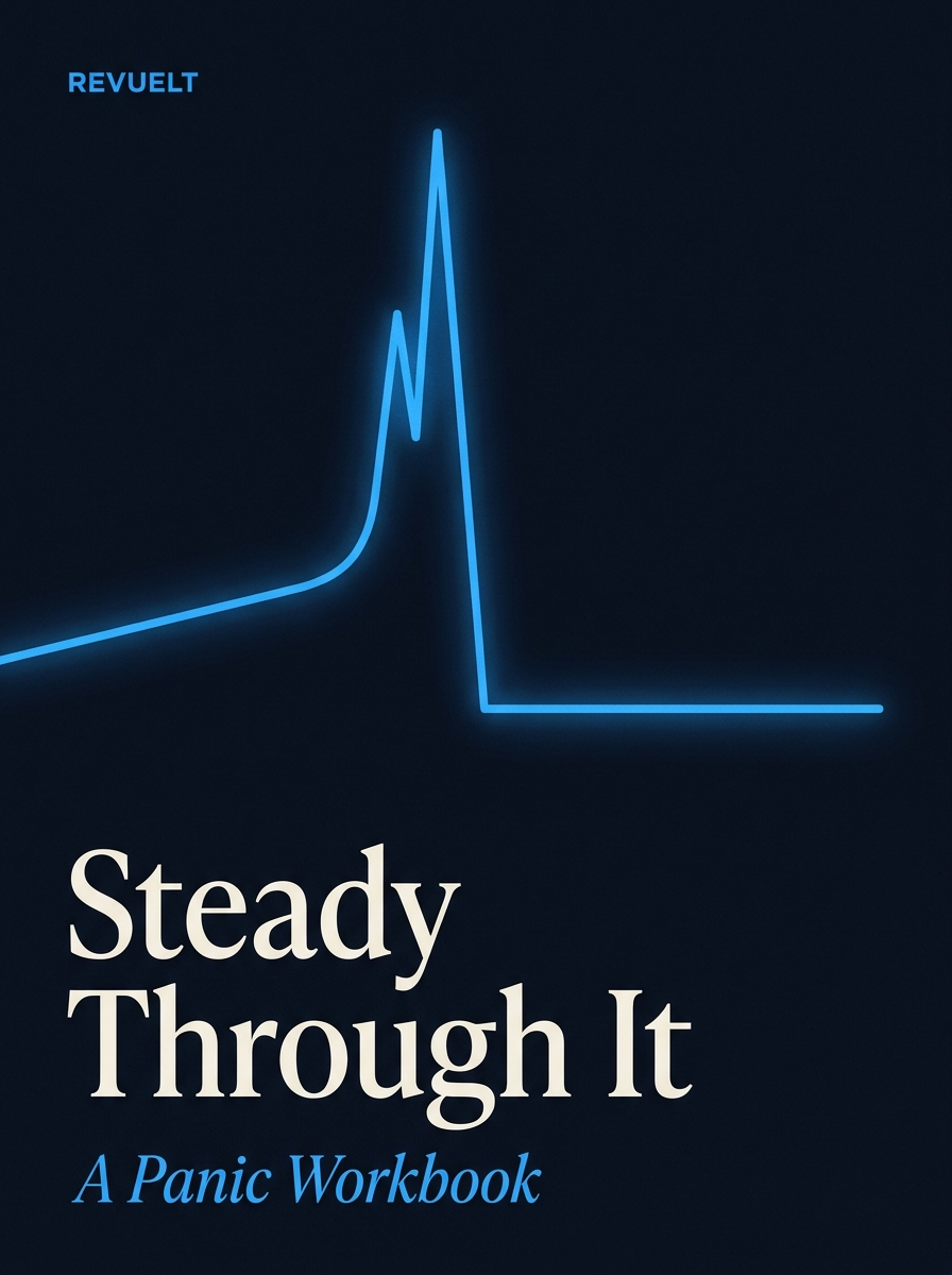 Steady Through It — A Panic Workbook, cover