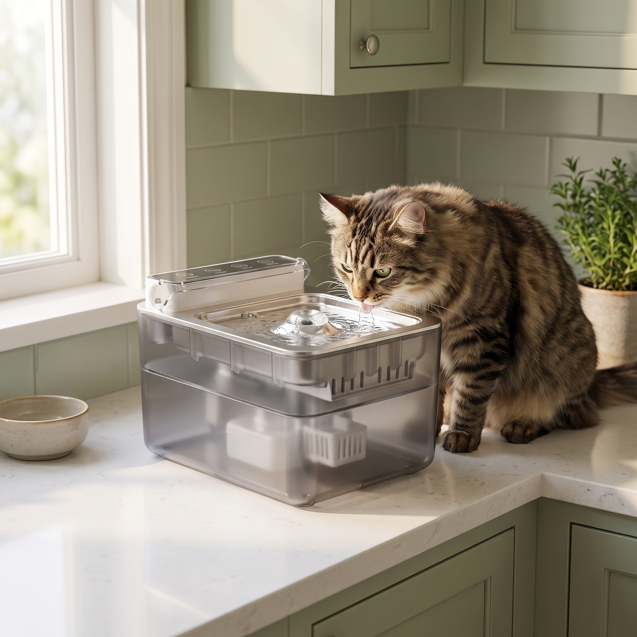 PureFlow Pet Fountain lifestyle scene